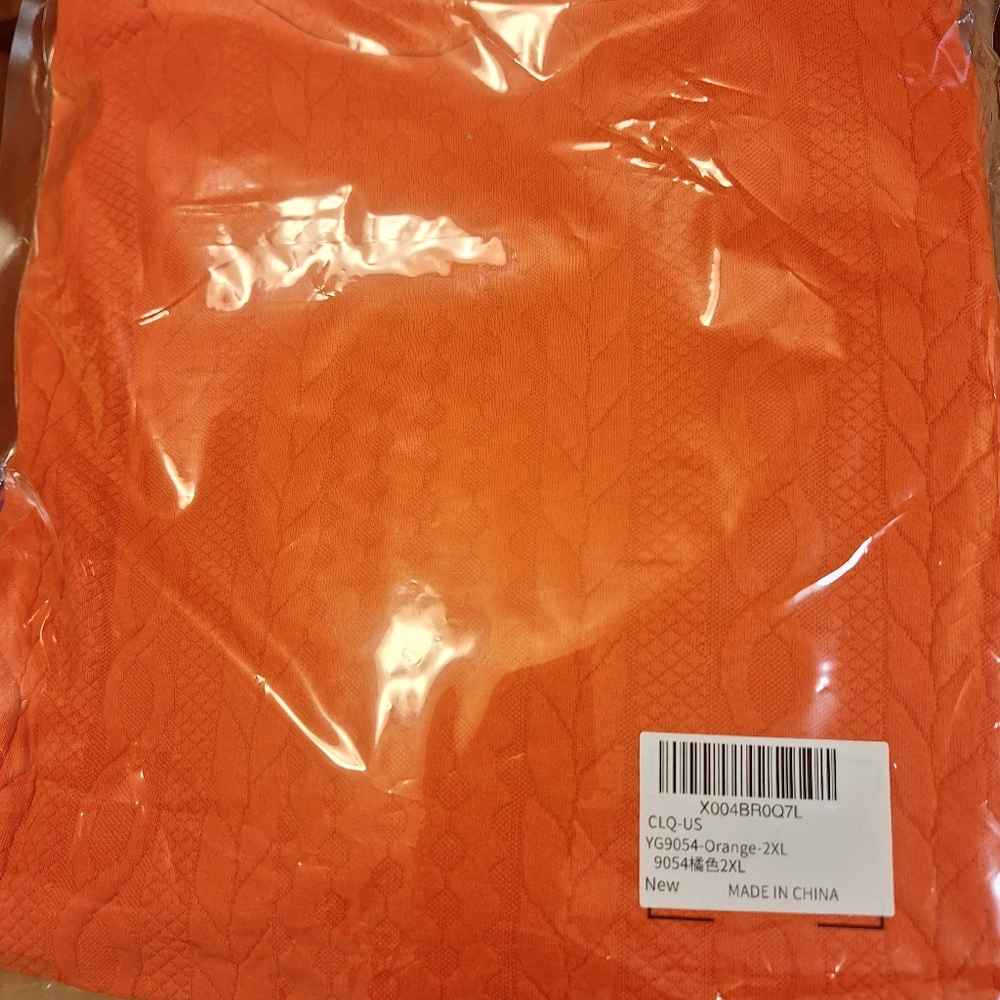 Orange Women's Top